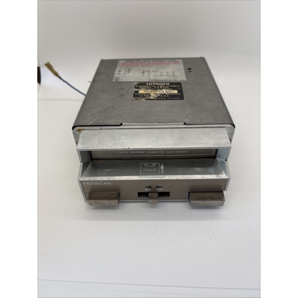 Hitachi Auto Reverse Cassette Car Stereo CS-251 Vintage Made in Japan Untested